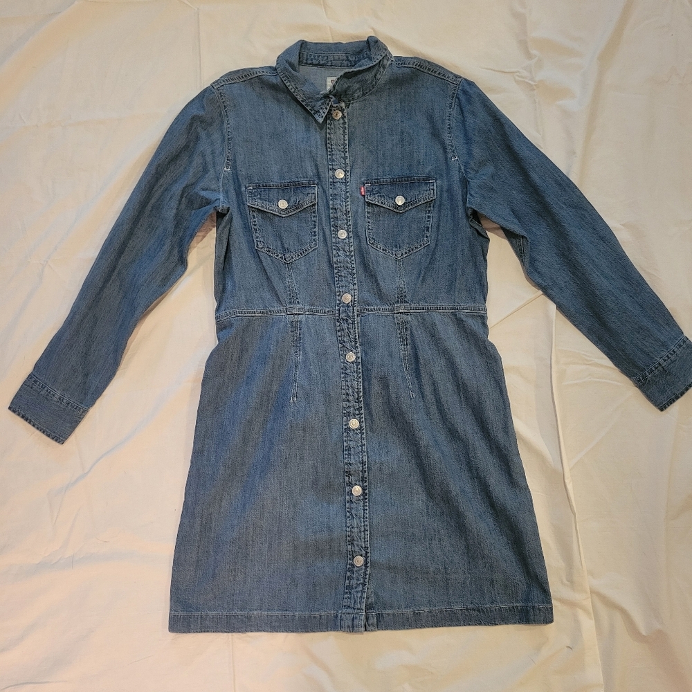 Levis Denim Dress Large